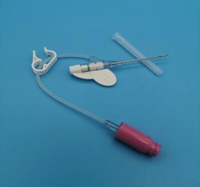 Tipo descartável cor-de-rosa transfusão da borboleta da cânula 20G do Iv de sangue da infusão da emergência da pressão positiva