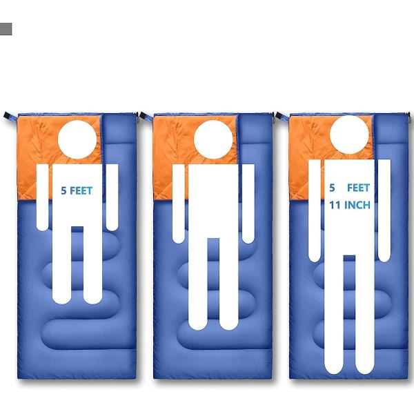 Ultralight Sleeping Bag, Backpacking Sleeping Bag for Adults Youth - Compact Lightweight Waterproof - 3 Season Cool