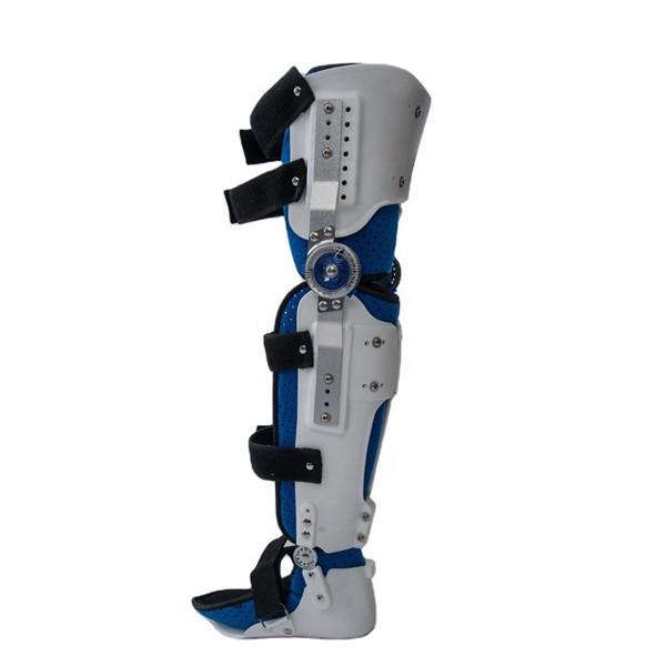 High Strength Orthopedic Orthosis Hinged Ankle Foot Orthosis Splint Leg Support