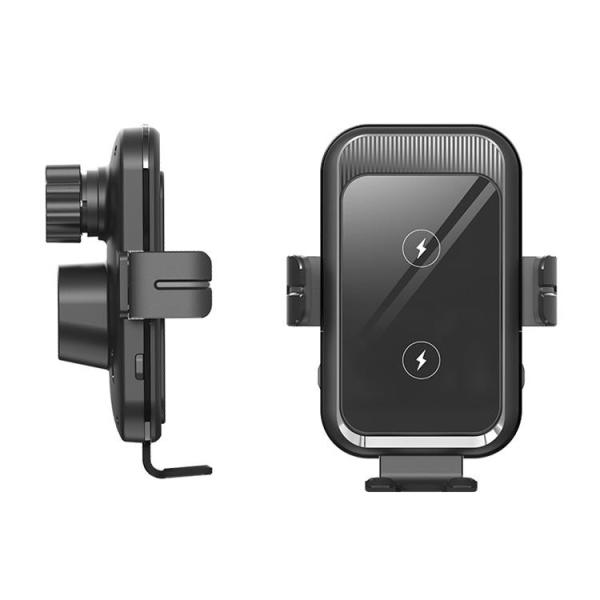 Universal 360 Degree Rotation Automatic Clamp Air Vent Car Mount Cradle Cell Phone Holder for Samsung Z Flip