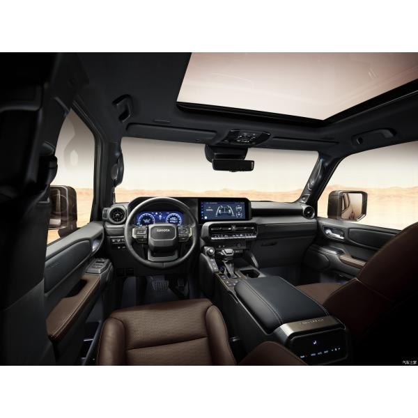 2024 To-yota Land Cru-iser Prado 4WD Japan Car V6 2.4T 3.0T Engine Leather Seats Left Strong Person Radar Front 6 Rear 6