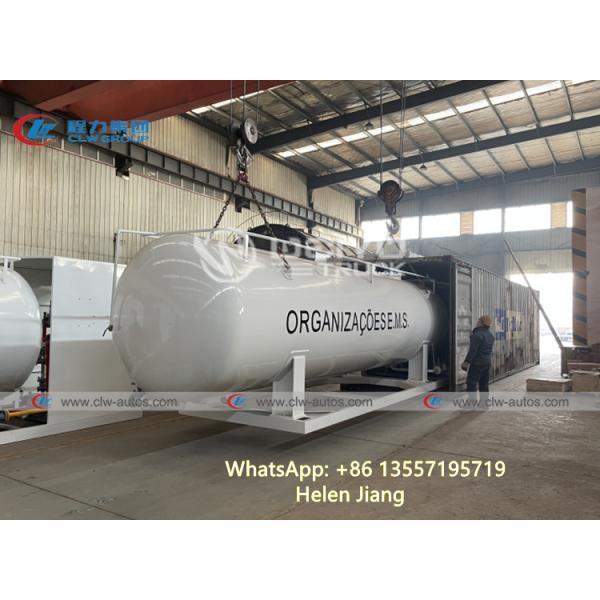 Скид ASME 20cbm 10MT установил газ LPG Refilling завод