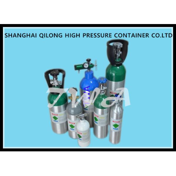 Aluminum Hospital Emergency Oxygen Cylinder 8.9L With EU Certification