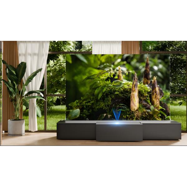 Motorized Laser TV Cabinet for short throw laser projector