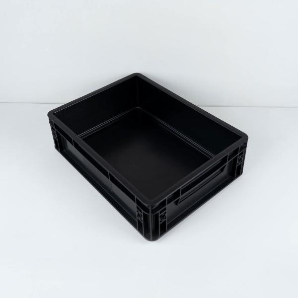Heavy Duty Durable Solid Box Crate Stackable Plastic Logistic Crate Euro Storage Box Euro Standard Transport Use Plastic Logistics Box | Stackable Solid Crate For Heavy Load Applications