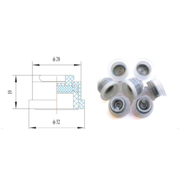 LVP Infusion Bottle Euro Cap Non PVC Soft Bag 30mm 32mm Pharmaceutical