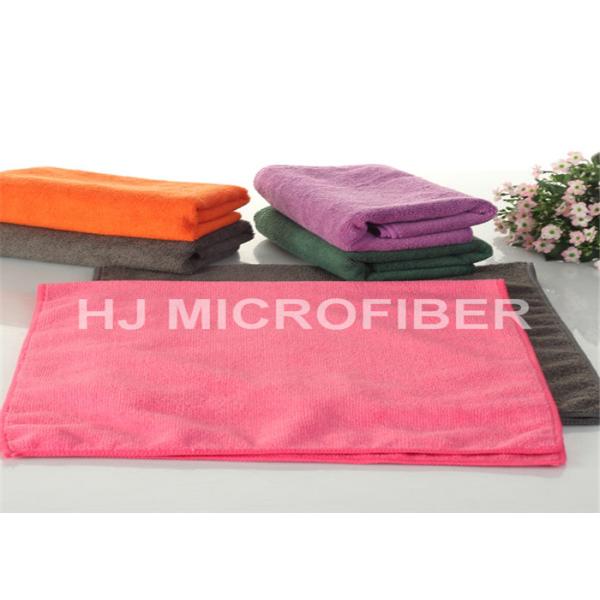 Red Washable Microfiber Body Towels / Absorbent Bath Towels 70 x 140cm