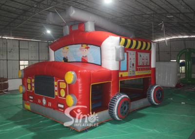 The Blow Up Fire Truck Inflatable Bouncy Castle For Kids And Adults Party Time