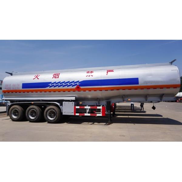 Tri Axle 45000 Liters Aluminum Tanker Trailer 50T Payload