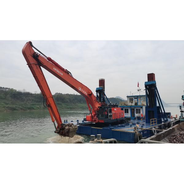 Custom Long Reach Boom Arm for Excavator , Excavator Attachments Long Reach Arm