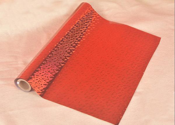 Brightly Colored Embossed Decorative Packaging BOPP Glitter Thermal Lamination Film For High-End Packaging