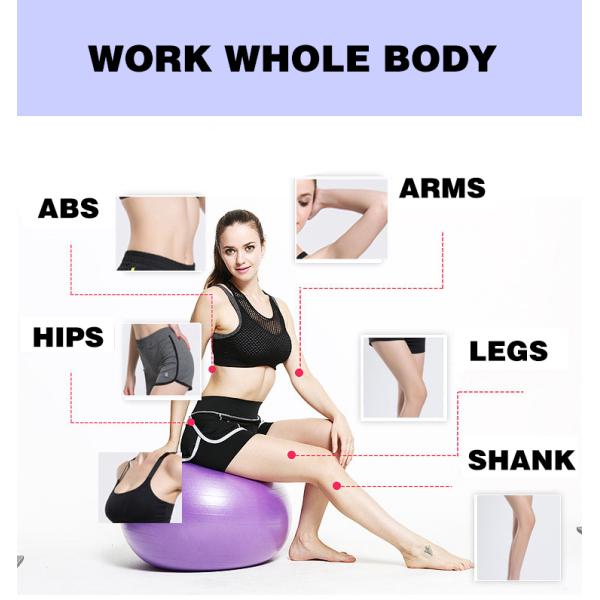 Gym Exercise Eco Friendly Yoga Ball Balance PVC Yoga Ball