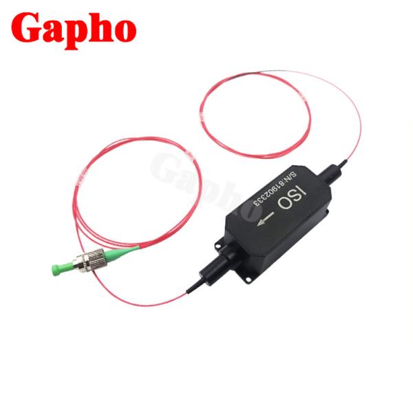Tubo fraco de manutenção do isolador 900um da polarização 980nm ótica para o amplificador da fibra