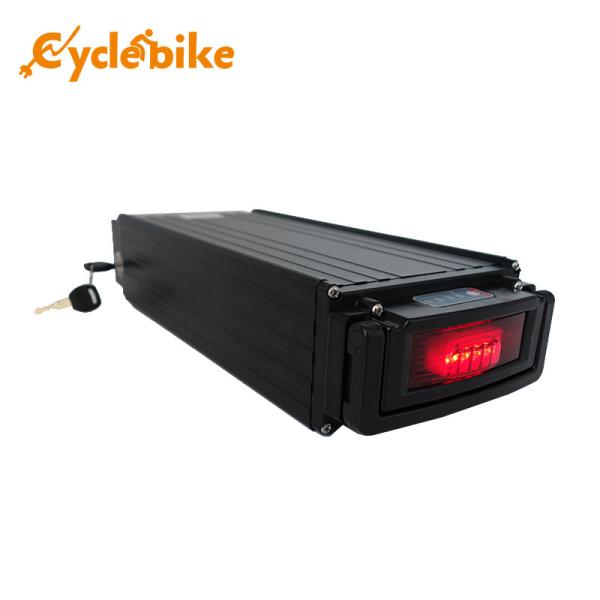 48v 20ah Electric Bike Rear Rack Lithium Battery Pack With 1000 Times Cycle Life