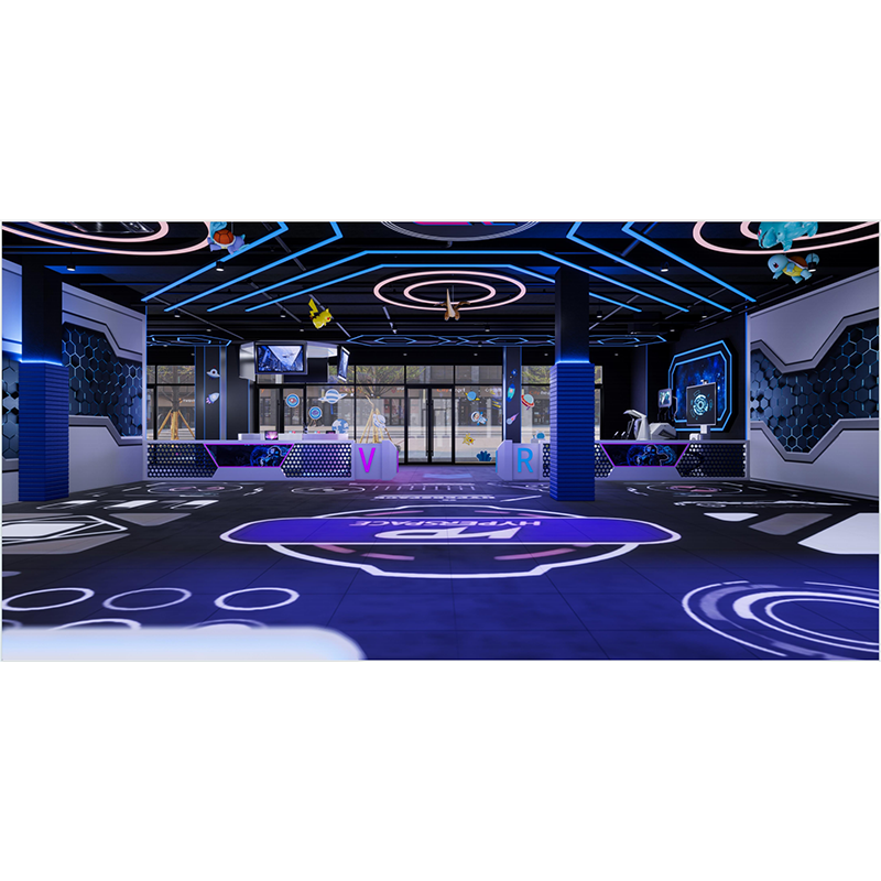 9D VR Shooting Arena Machine Multiplayer Free Roam Virtual Reality Game for Indoor Park Shopping Mall Team Building
