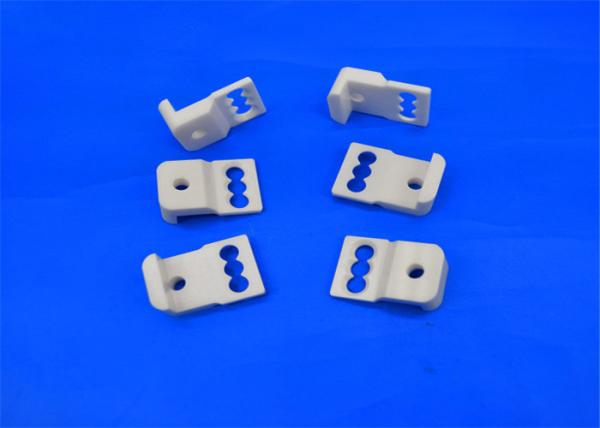 Security Alumina Ceramic Parts High Thermal Conductivity Three Hole Ceramic Pressure Switch