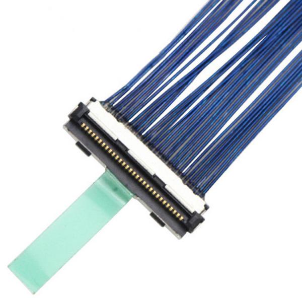 30-Pin LVDS Micro Coaxial Cable With 0.5mm Pitch, Hirose Connector, Designated As DF80D-30P-0.5SD