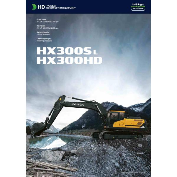 Cummins HM8.3 Engine Korea Hyundai Excavator HX300HD 30 Ton Jindongyu Machinery
