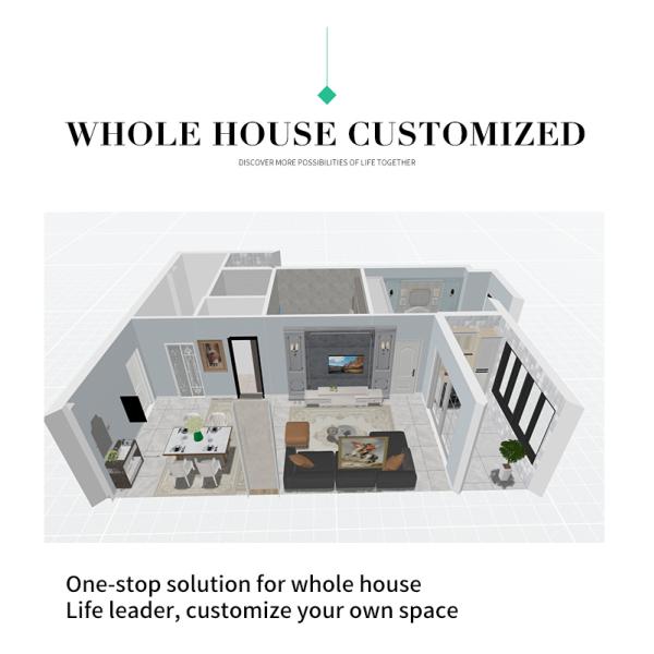 Кухонный шкаф раздвижных дверей спальни 3