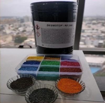 Practical Crumb Rubber Polyurethane Binder Smooth , Multipurpose PU Binder For Rubber