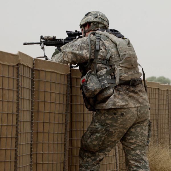Portable Welded Square 3x3 Inches Military Barrier Defensive Stone Box Barriers In Ghana