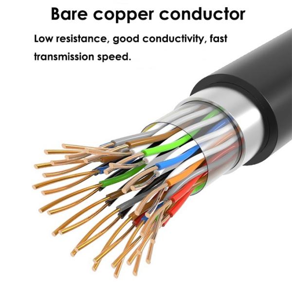 CAT3 CAT5 0.5MM CCA Overhead 20 Pair Telephone Cable Drop Wire Telephone Cable 10 Pairs Rj11 Cable Telephone
