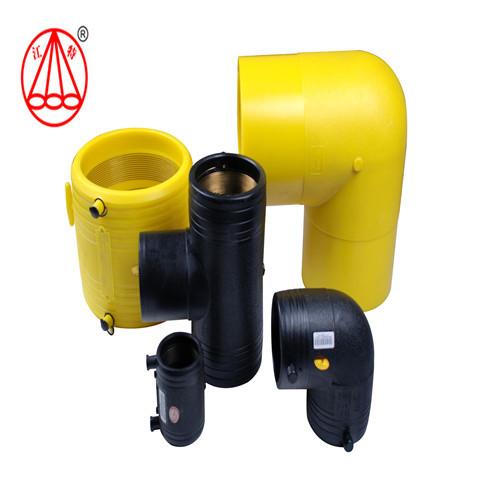 800 Mm Pe 80 Water Supply Fittings , Hdpe Fusion Fittings  For Gas / Coal Mining