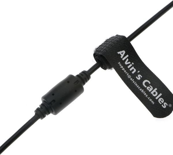 Alvin'S Cables Straight DC To DMW-DCC16 Dummy Battery Power Cable For Panasonic LUMIX S1 S1M S1R S1RM S1H Camera