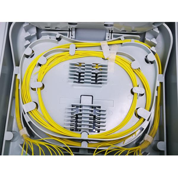 Outdoor 24 Port SC APC Couplers ODB Fiber Optic Splitter Box