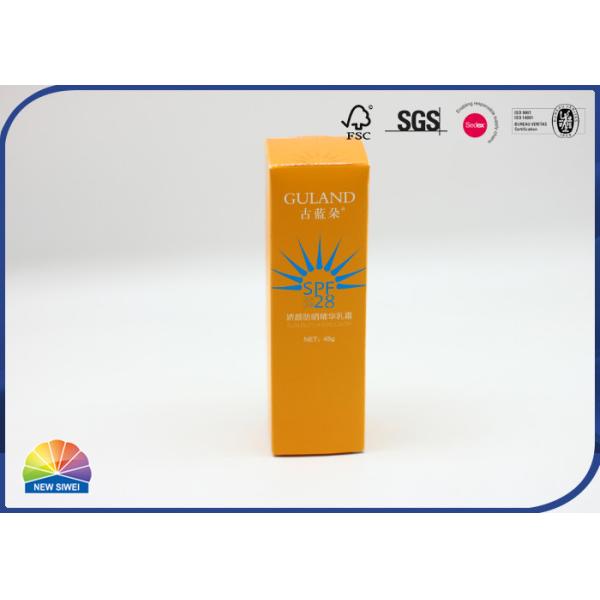 Reverse Tuck End Folding Carton Box Cosmetic Package Corrugated Tray Inserts