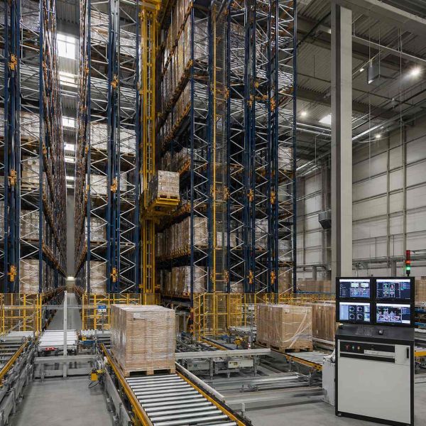 Industrial Ethernet Auto Storage System Cold Storage Automated Shelf Storage System
