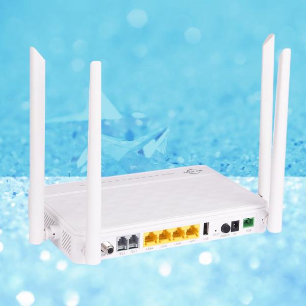 ДВОЙНОЙ маршрутизатор сети оптического волокна ДИАПАЗОНА 2.4G 5G FTTH GPON