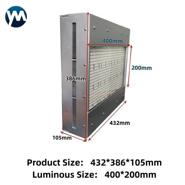 air cooled uv led light curing system 2400W Printer Inkjet Printers Uv Curing Led Digital Printing System