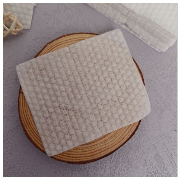 Custom Logo Premium Disposable Cotton White Facial Make-Up Remover Pads Soft Skin Care Cleaning OEM