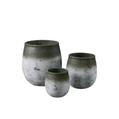 Modernos vasos de plantação de GRC feitos à mão para decoração interna e externa