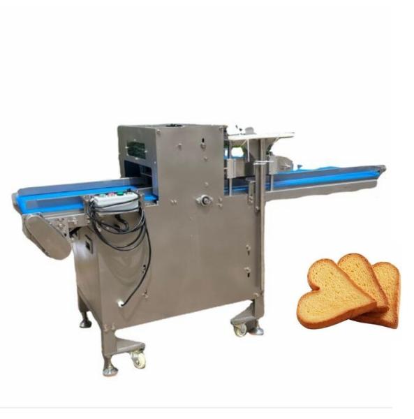 Commercial Slice Bread Making Toast Bread Cutter Machine 1.2kw 304 Stainless Steel
