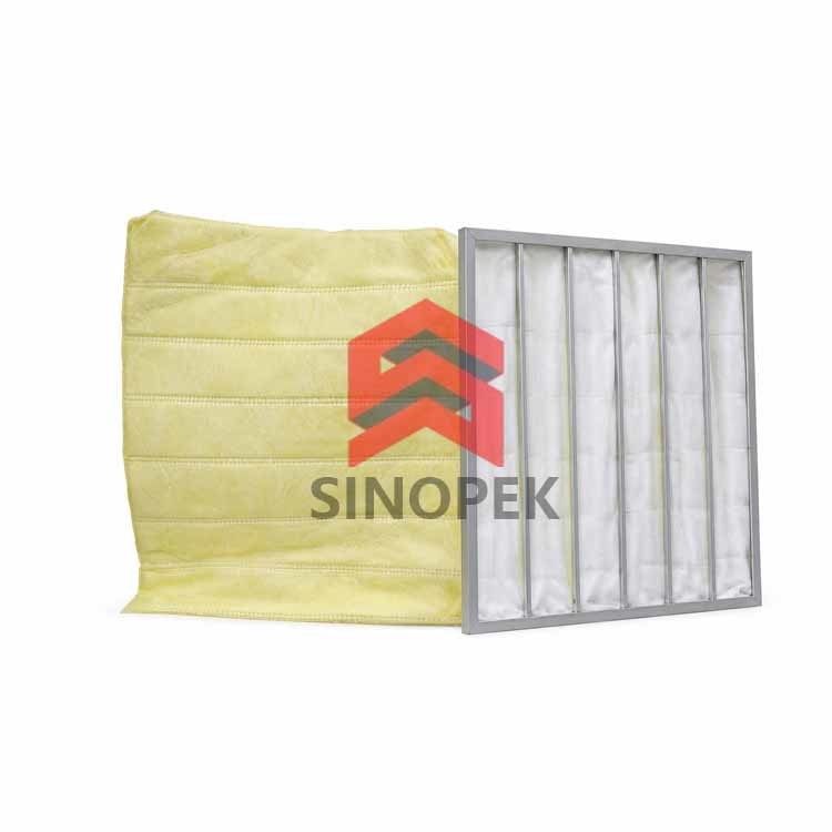 Medium Air Filter | Pocket Type | HVAC & Cleanroom Grade