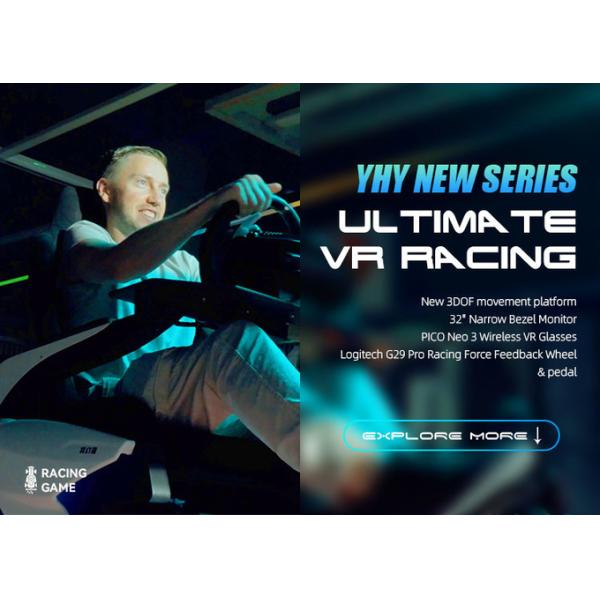 Crazy City VR Racing Simulator Виртуальная реальность Симуляция езды Вождение Движение Силовой симулятор