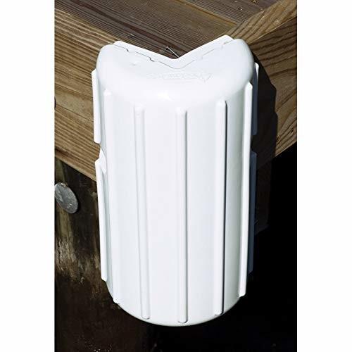 White Inflatable PVC Boat Fender Dock Corner Bumper With Football Needle