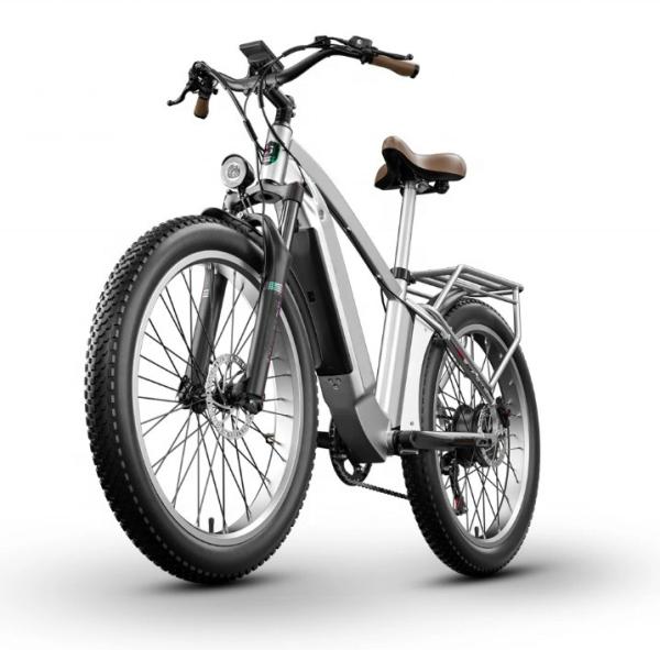 15Ah Hidden Battery Fat Tire Mountain E Bike 48V 500W Motor 26 Inch Electric Bike