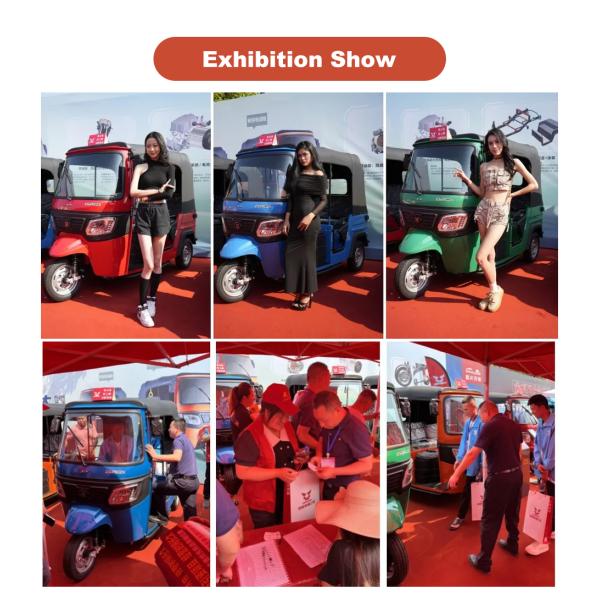 Passenger 3 Wheeler Battery Scooter with 60V 80Ah/120Ah Lithium Iron Phosphate Battery