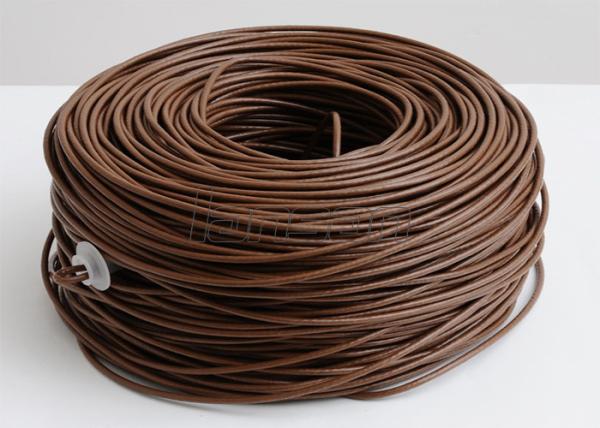 S / FTP Shielded Cat7 Cable UL Fluke Test Foamed PE Insulation 305M / Drum