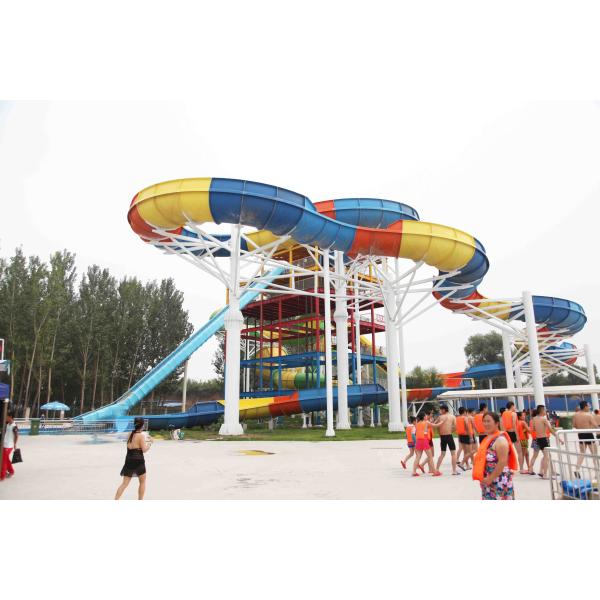 Strong QC Team Amusement Aquapark Water Dragon Water Roller Coaster For Water Park