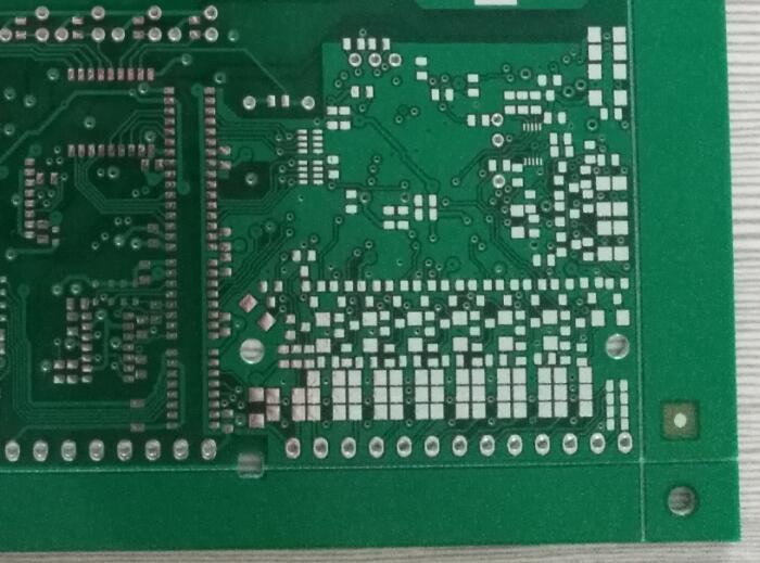 4 FR4 PCB слоя зеленого цвета Soldmask монтажной платы со слепым через