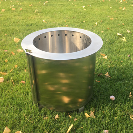 13 Inch Outdoor Double Flame Smokeless Fire Pit 13 Inch Portable