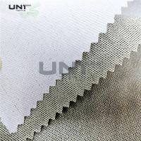 main de 230gsm 3.5H sentant le coton de interlignage fusible Rolls tissée par vêtement de fusion pour des chapeaux