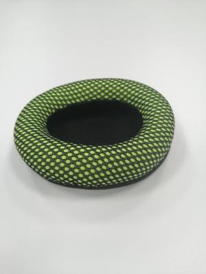 football mesh ear cushion green color  for the accessories  headphone  wired earphones blue tooth headphone