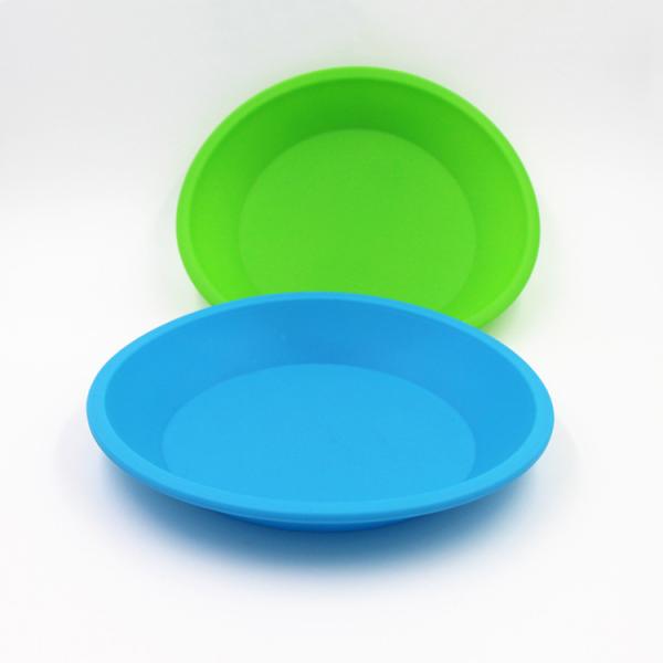 Nontoxic Home Silicone Baking Pans , Anti Slip Round Molds For Baking