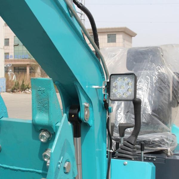 China Manufacturer Sale 1.5 Ton Blue Mini Excavator With EPA CE