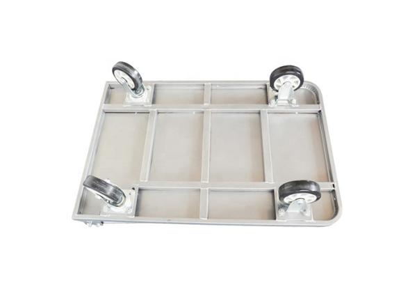 YF XF ZF Series Heavy Duty Four Wheels Steel Platform Trolley For Supermarket Capacity 450-900Kg